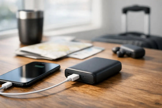 Compacte powerbank voor onderweg kiezen