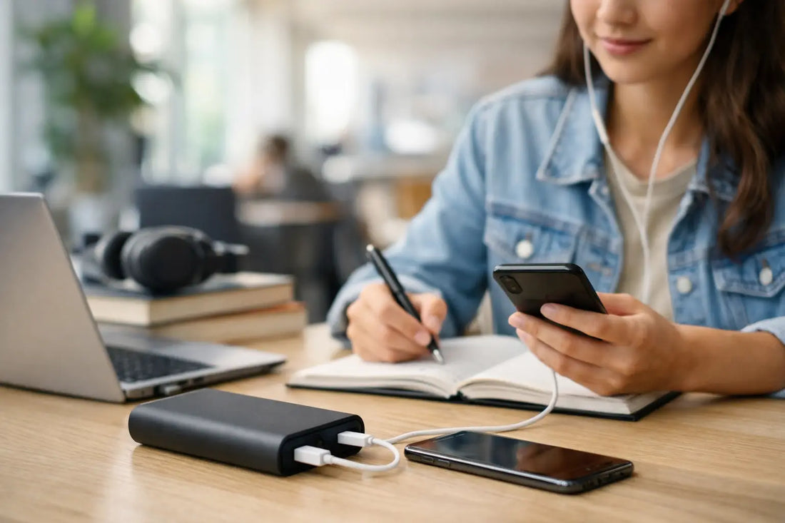 Powerbank voor studenten: slim kiezen
