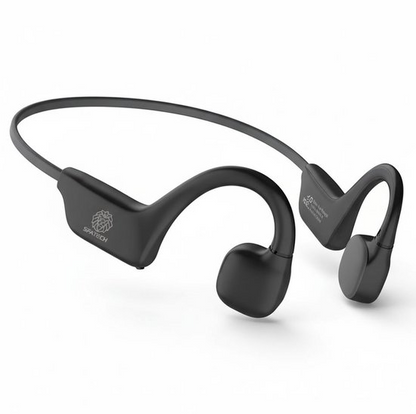 SFATECH Bone Conduction Headphone – Open-Ear Sport Oortjes – Sport Hoofdtelefoon – Bluetooth Koptelefoon – Waterbestendig – Hardlopen & Fitness – Zwart